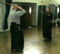 advancing in waki gamae